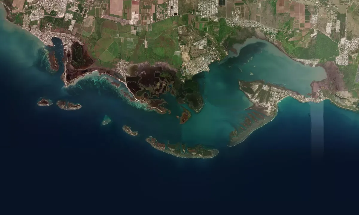Flyfoto av Cayo Puerco