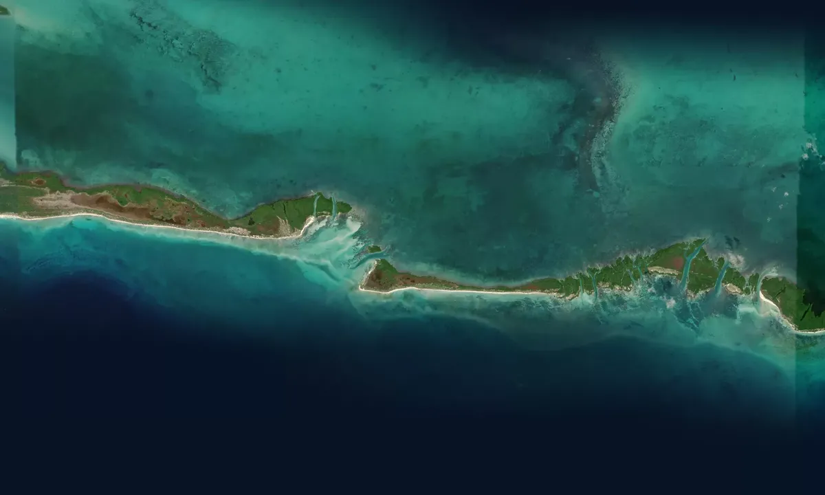 Flyfoto av Cayo Siju North