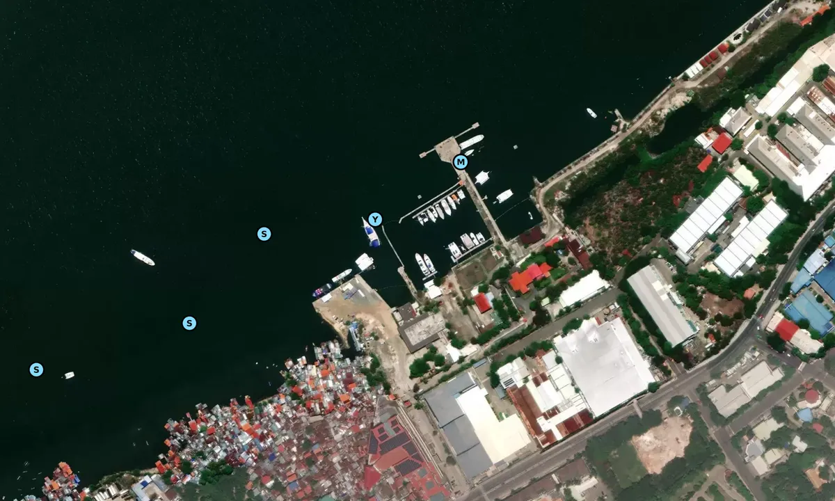 Satelite image of Cebu Yacht Club 1
