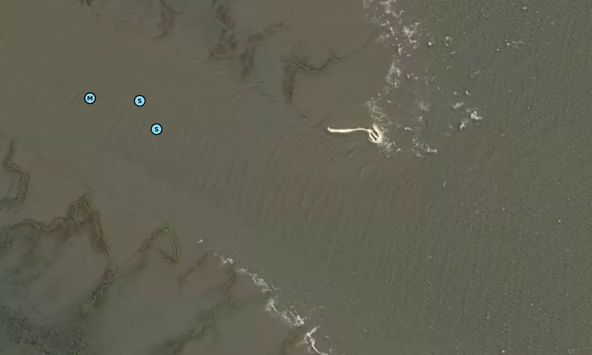 Satelite image of Cedar Creek - 1