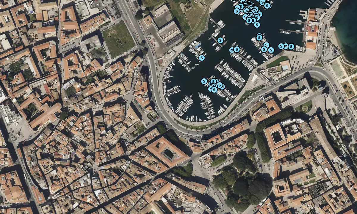 Satelite image of Centro Velico Siciliano A.S.D.