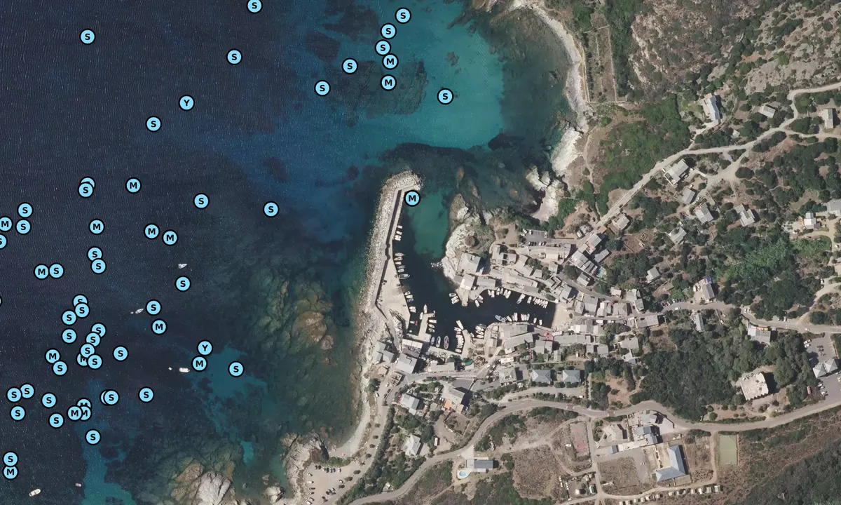 Satelite image of Centuri