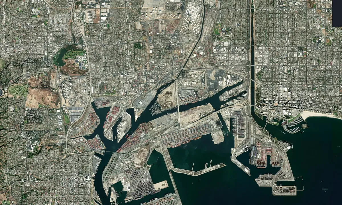 Flyfoto av Cerritos Yacht Anchorage - Long Beach