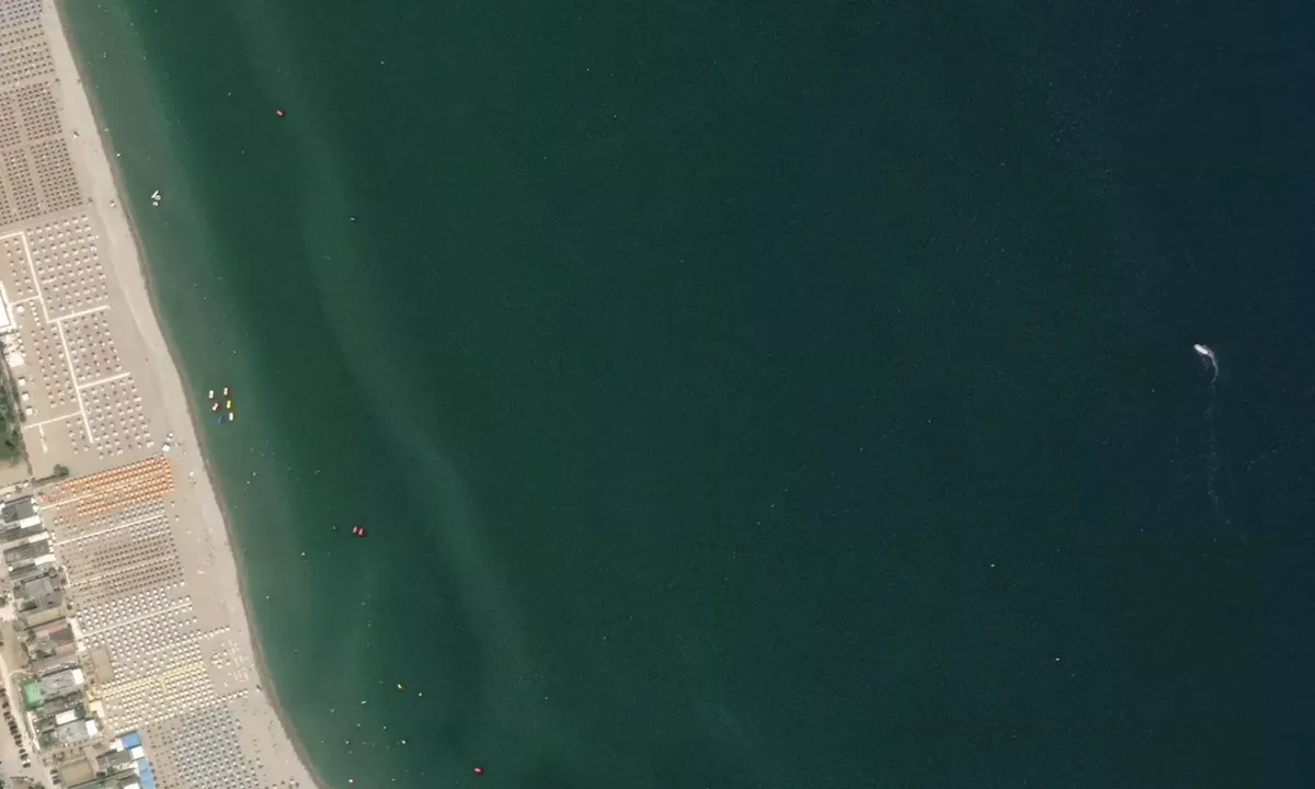 Satelite image of Cervia