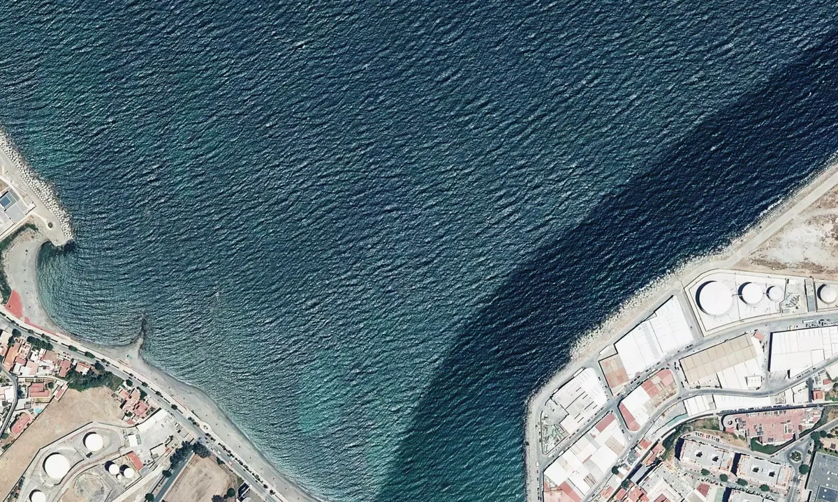 Flyfoto av Ceuta Nord