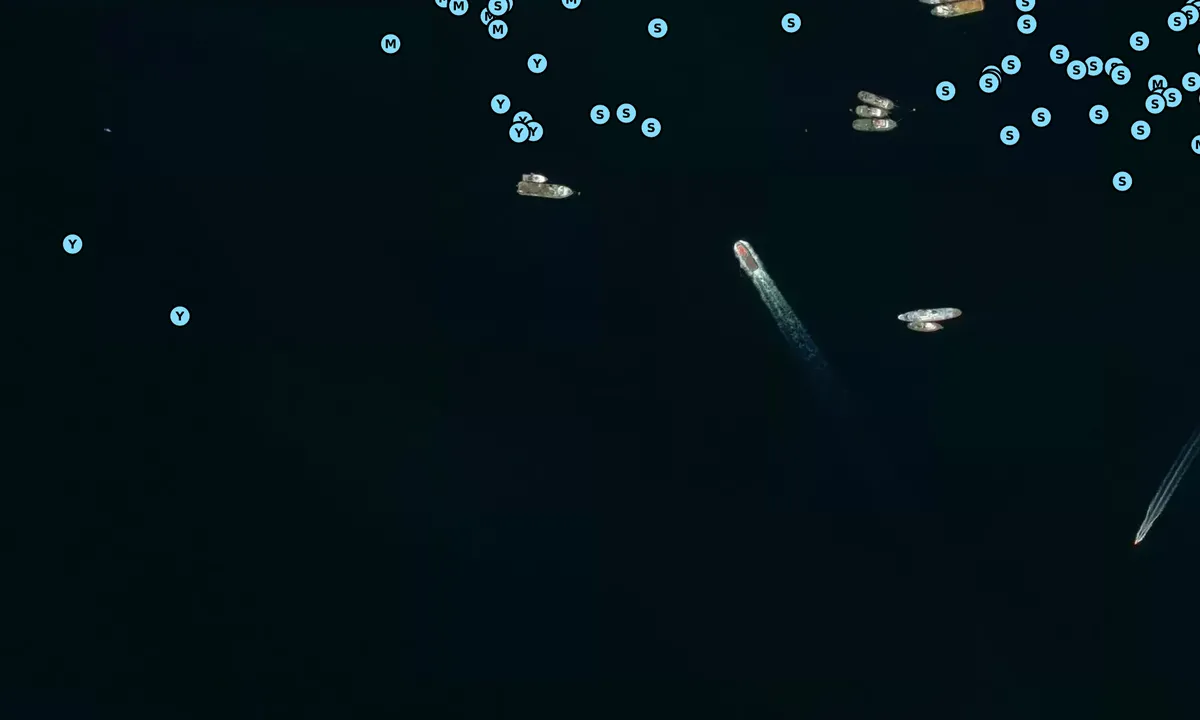 Satelite image of Chaguaramas