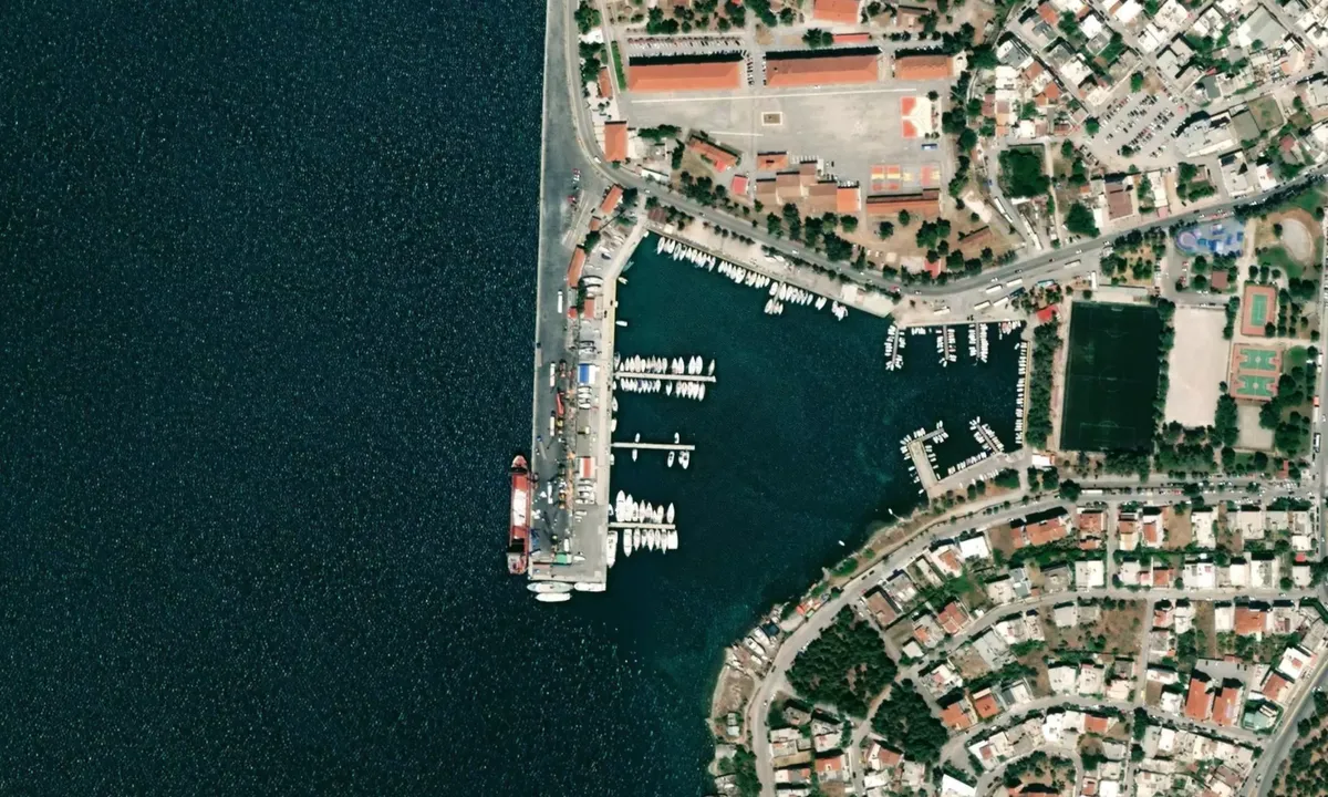 Flyfoto av Chalcis - Chalkida