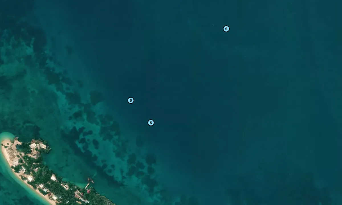 Satelite image of Chapwani Island