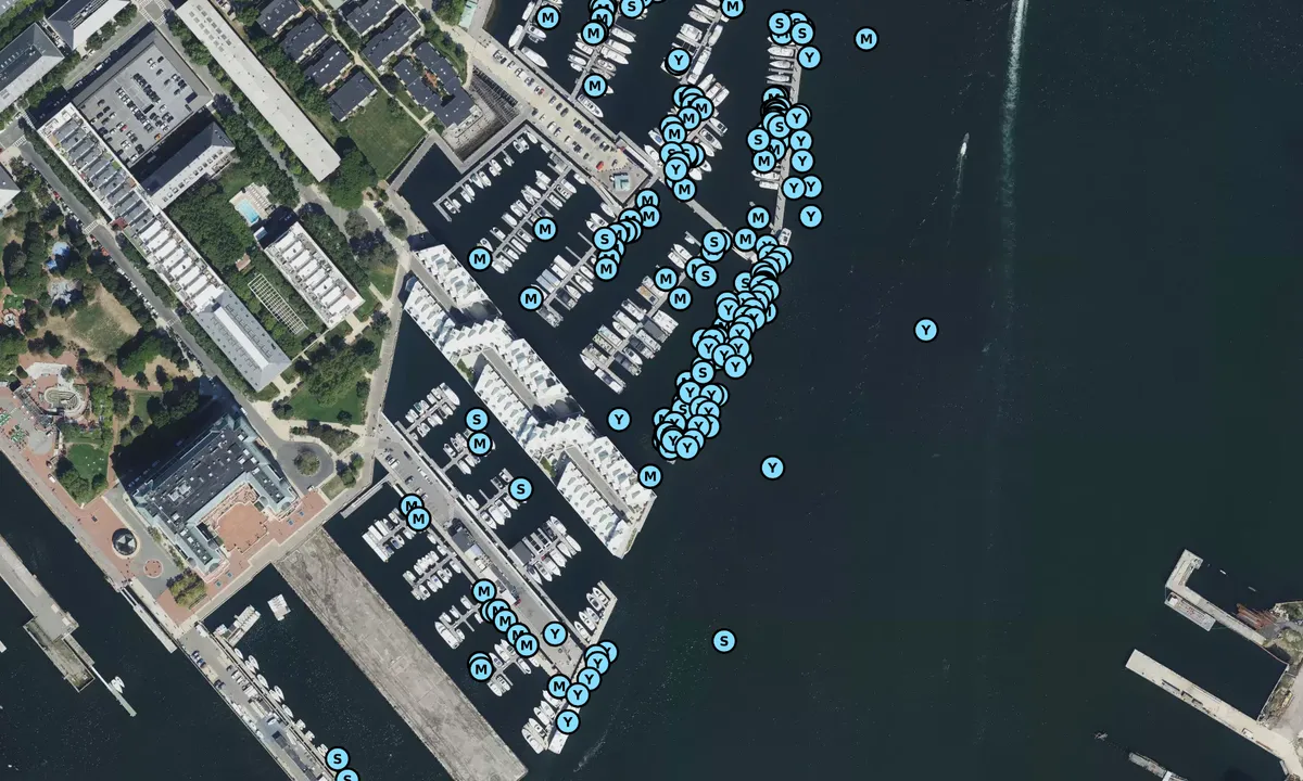 Satelite image of Charlestown Marina 1