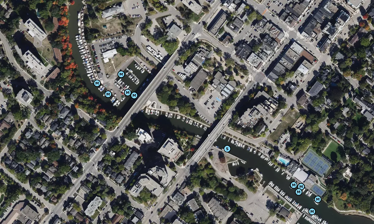 Satelite image of CharterAbility Dock