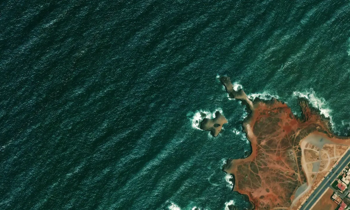 Satelite image of Chelha