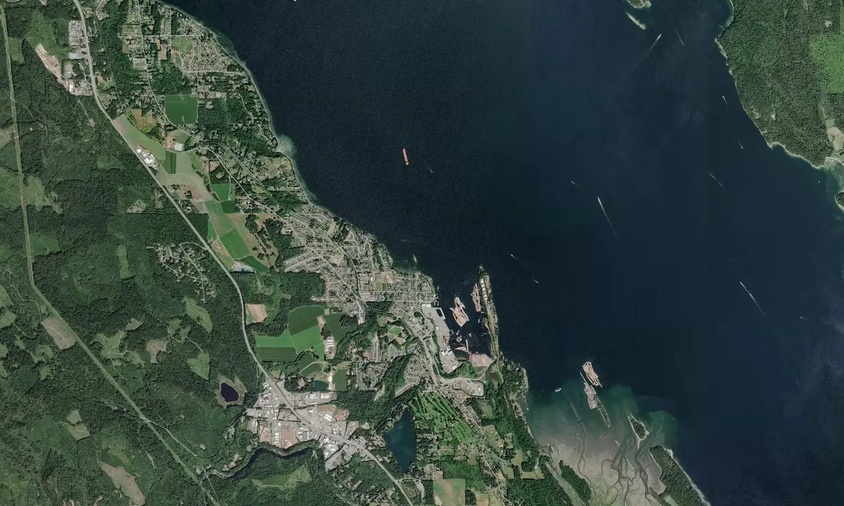 Flyfoto av Chemainus (moorings)