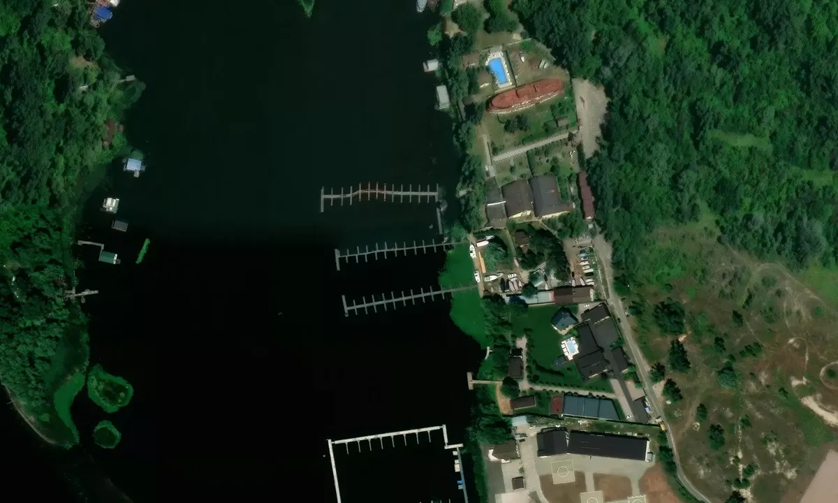 Satelite image of Chervona Kalyna