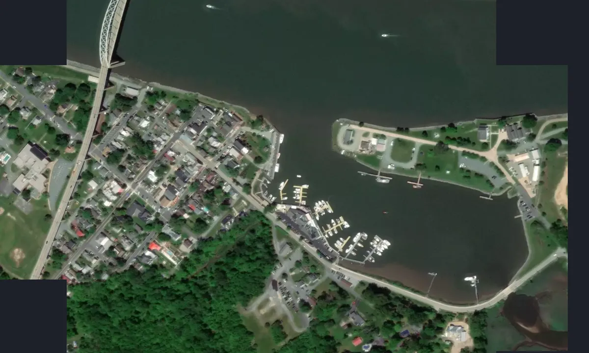 Flyfoto av Chesapeake Inn Restaurant and Marina