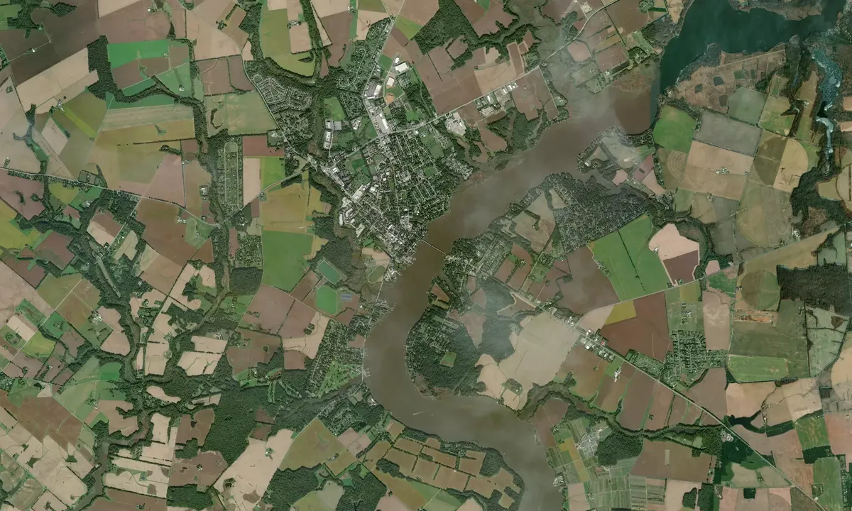 Flyfoto av Chestertown