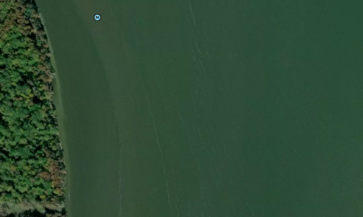 Satelite image of Chickahominy River