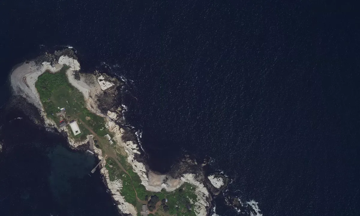 Satelite image of Childrens Island