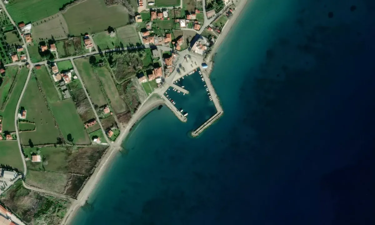 Satelite image of Chiliadou Marina