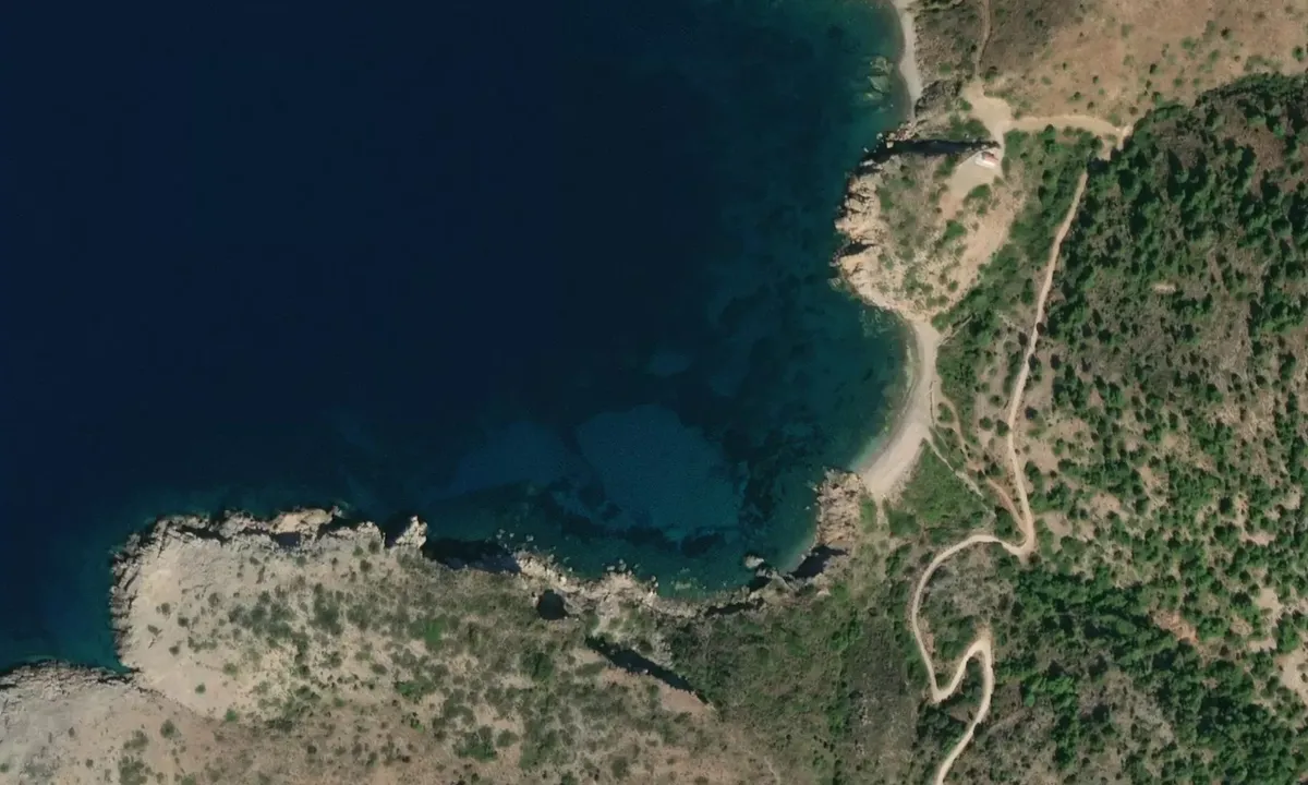 Satelite image of Chios North-East