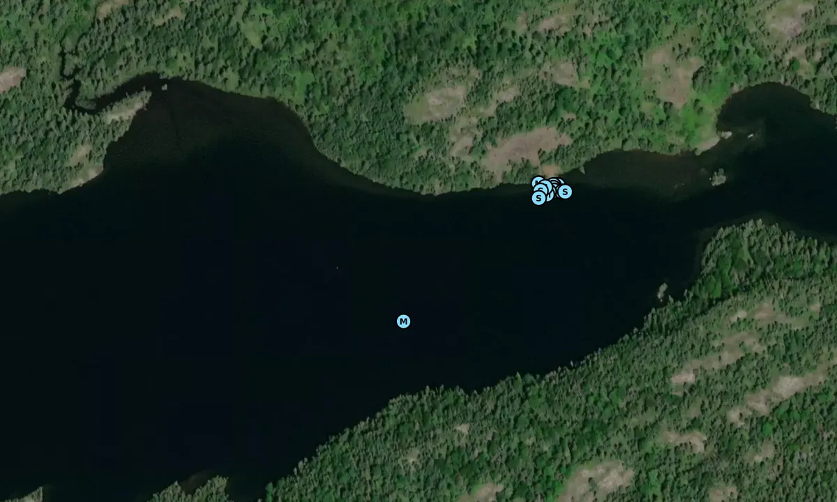 Satelite image of Chippewa Harbor - Keweenaw