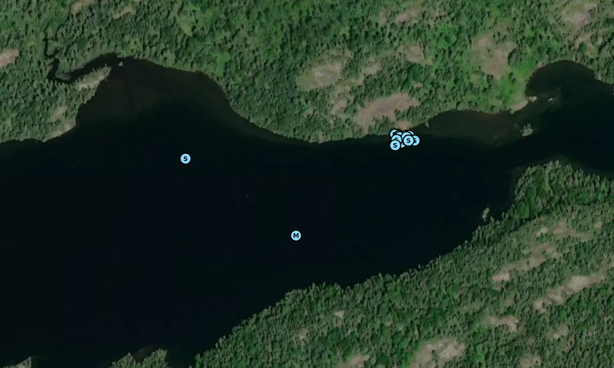 Satelite image of Chippewa Harbor - Keweenaw