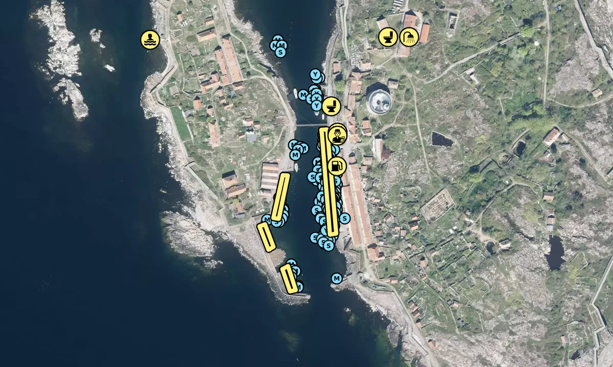Satelite image of Christiansö