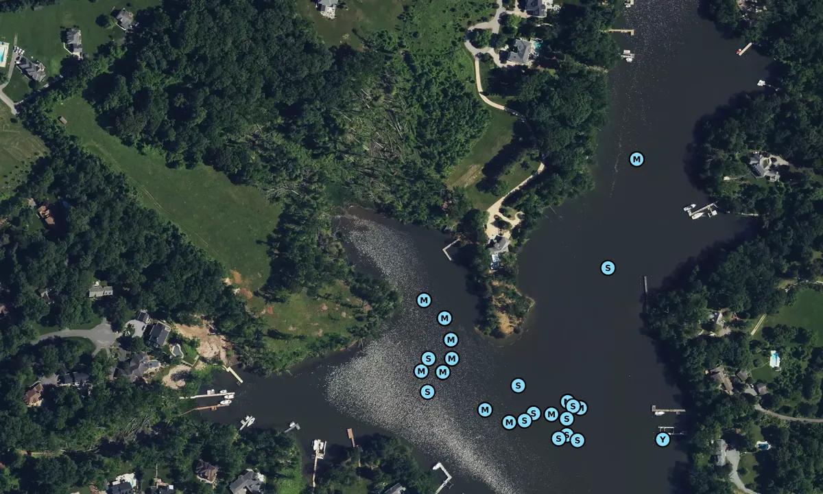 Satelite image of Church Creek