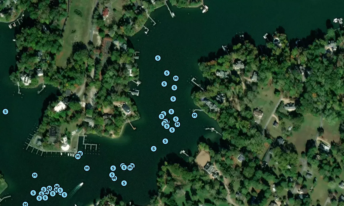 Satelite image of Church Prong