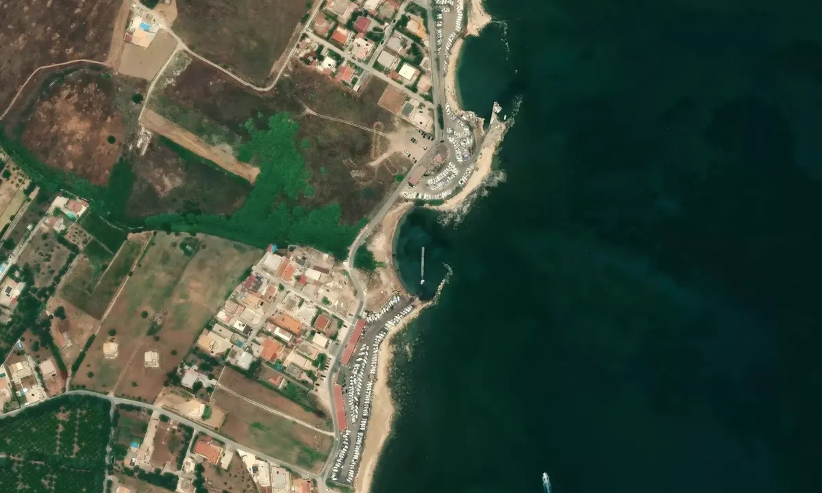 Satelite image of Cicirata Inizio