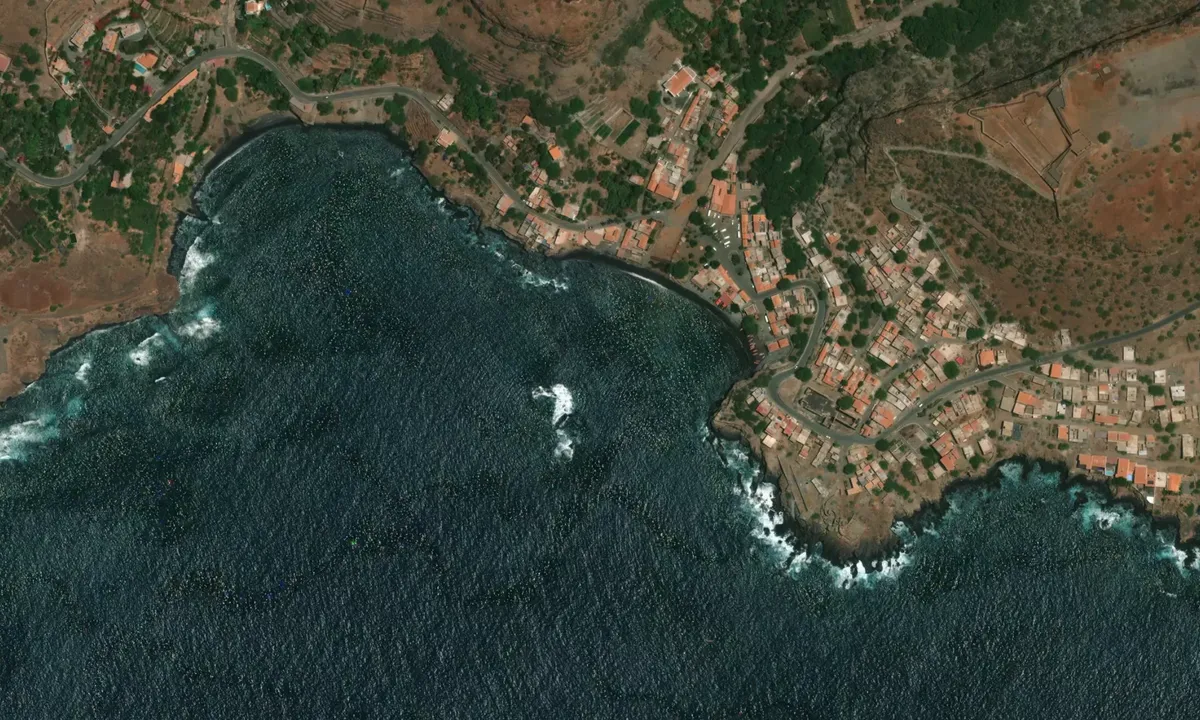Flyfoto av Cidade Velha