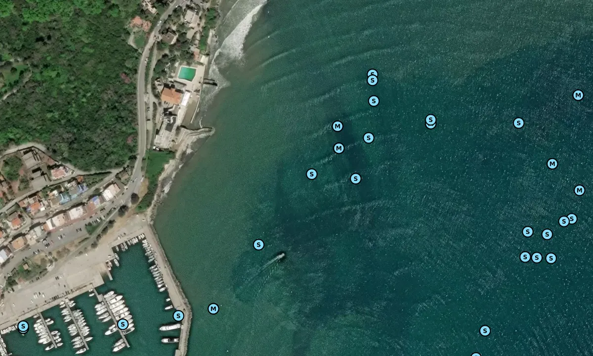 Satelite image of Circeo
