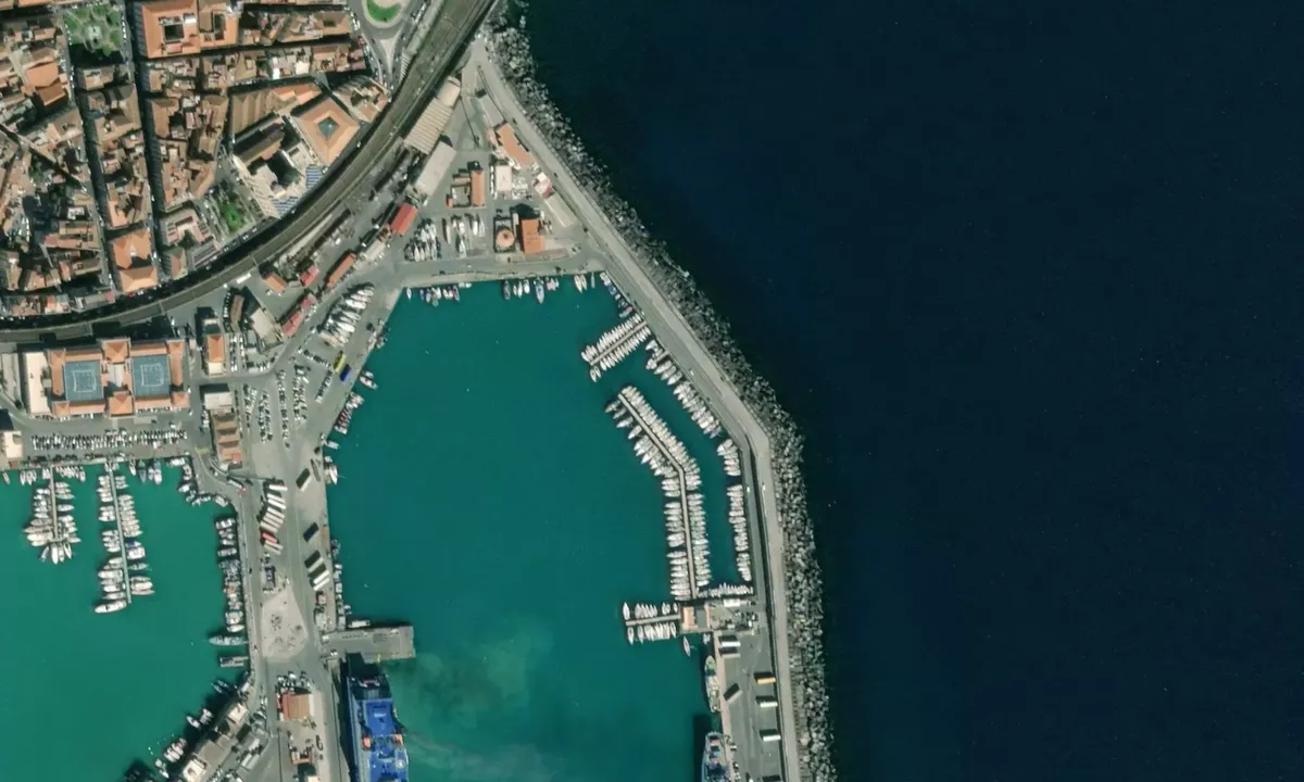 Flyfoto av Circolo Nautico Catania