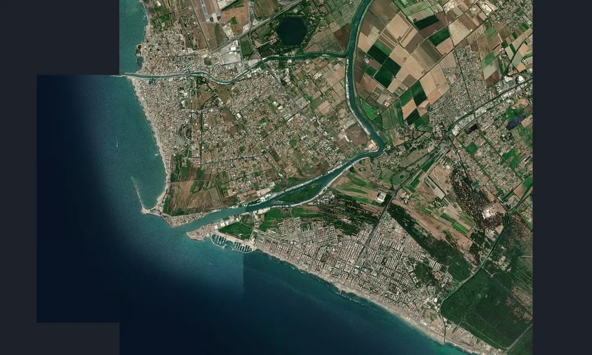 Flyfoto av Circolo Nautico Tecnomar - Rome