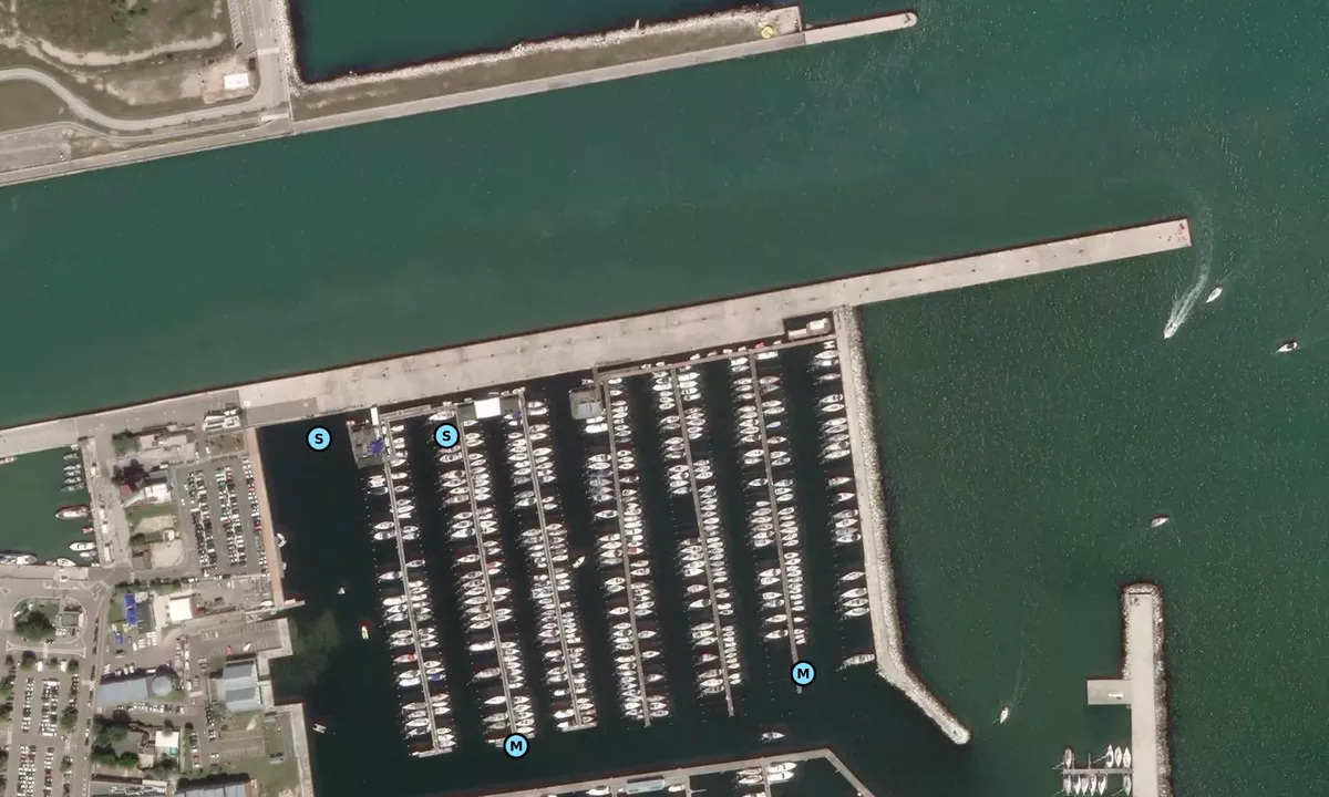 Satelite image of Circolo Velico Ravennate