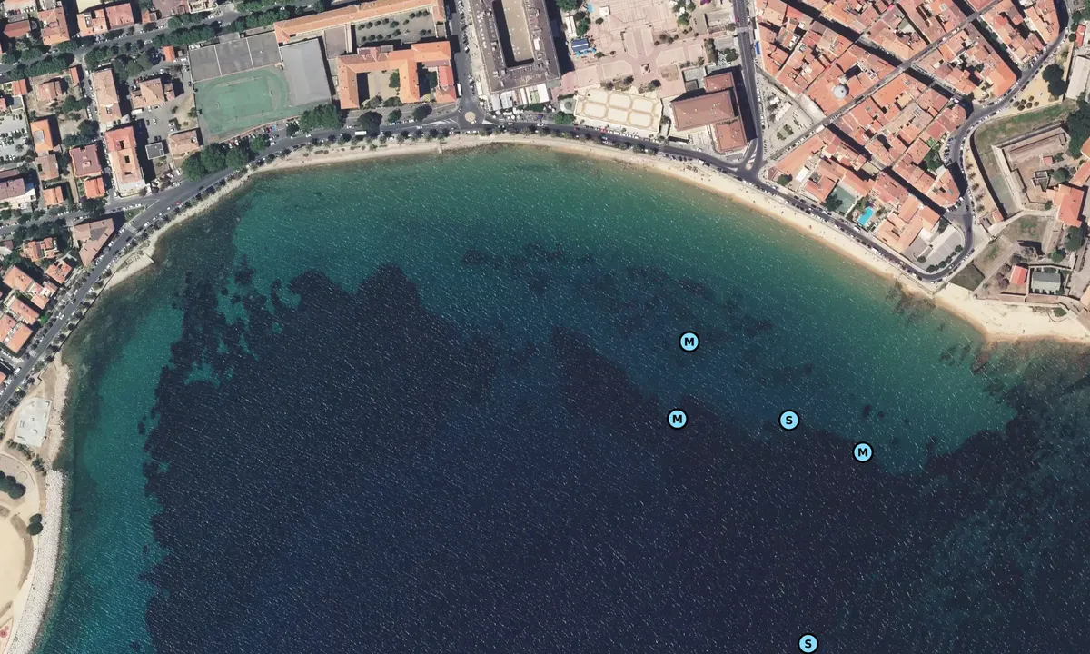 Satelite image of Citadelle d'Ajaccio