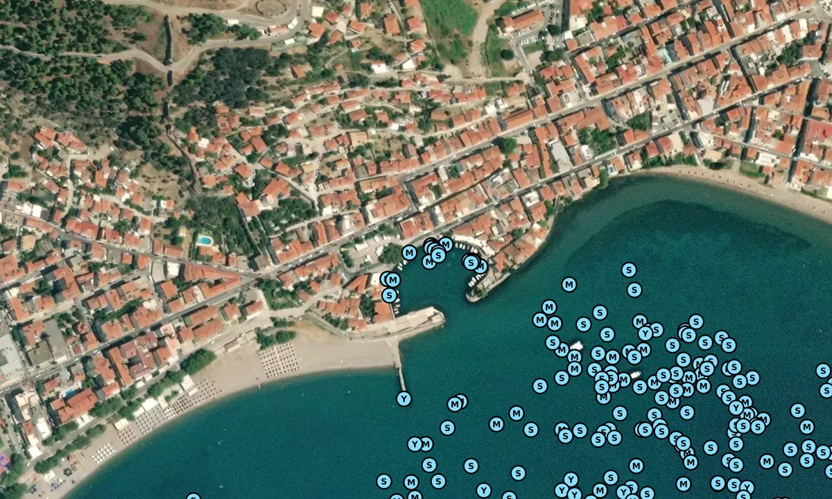 Satelite image of City Harbor