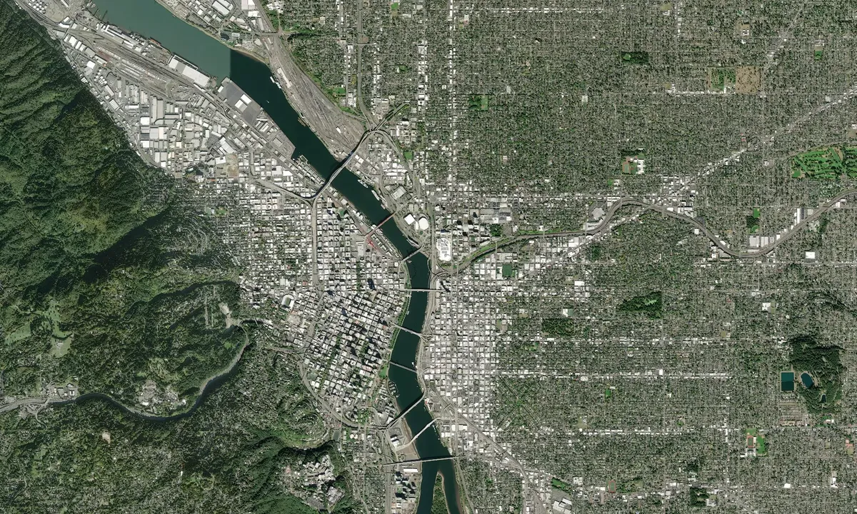 Flyfoto av City of Portland (Free Dock)