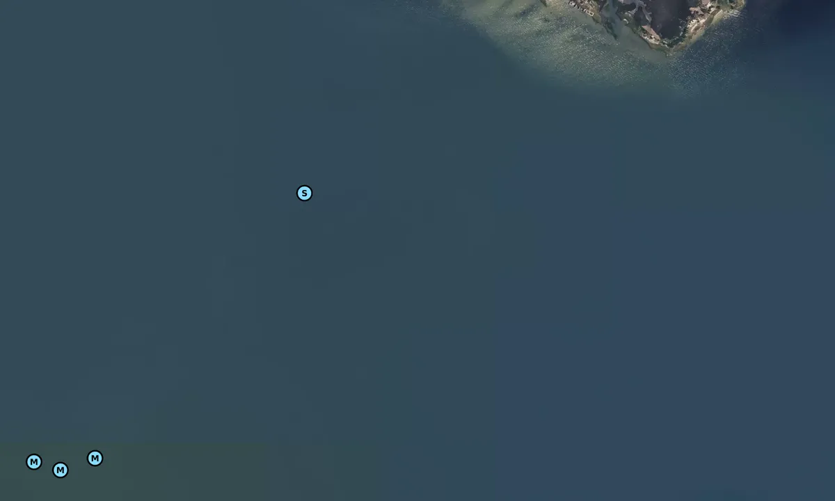 Satelite image of Claxton Creek quiet