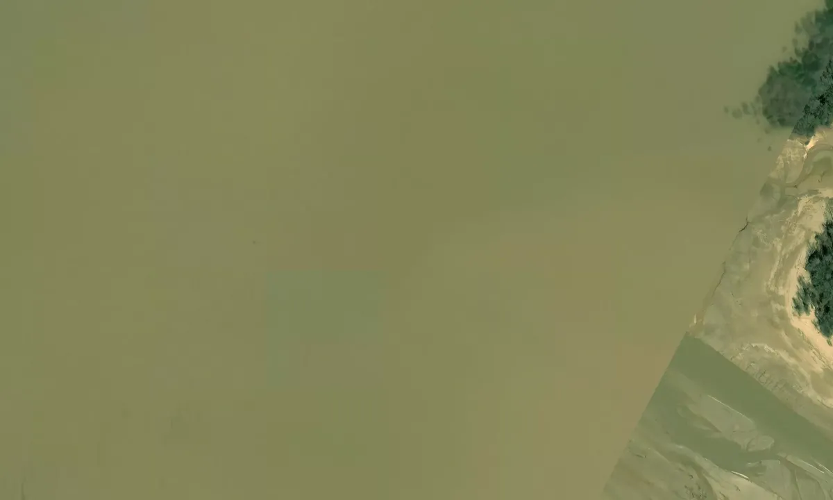 Satelite image of Clear Creek