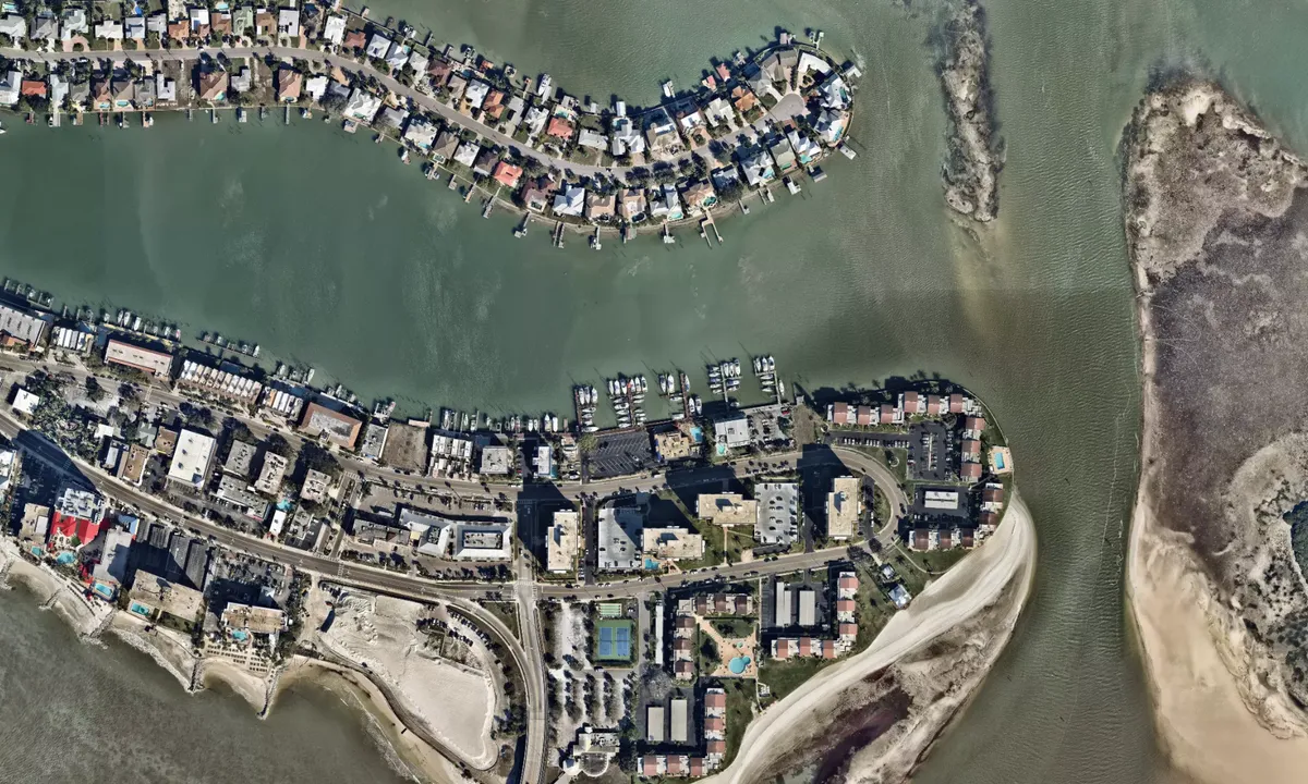 Flyfoto av Clearwater Yacht Club - Pinellas