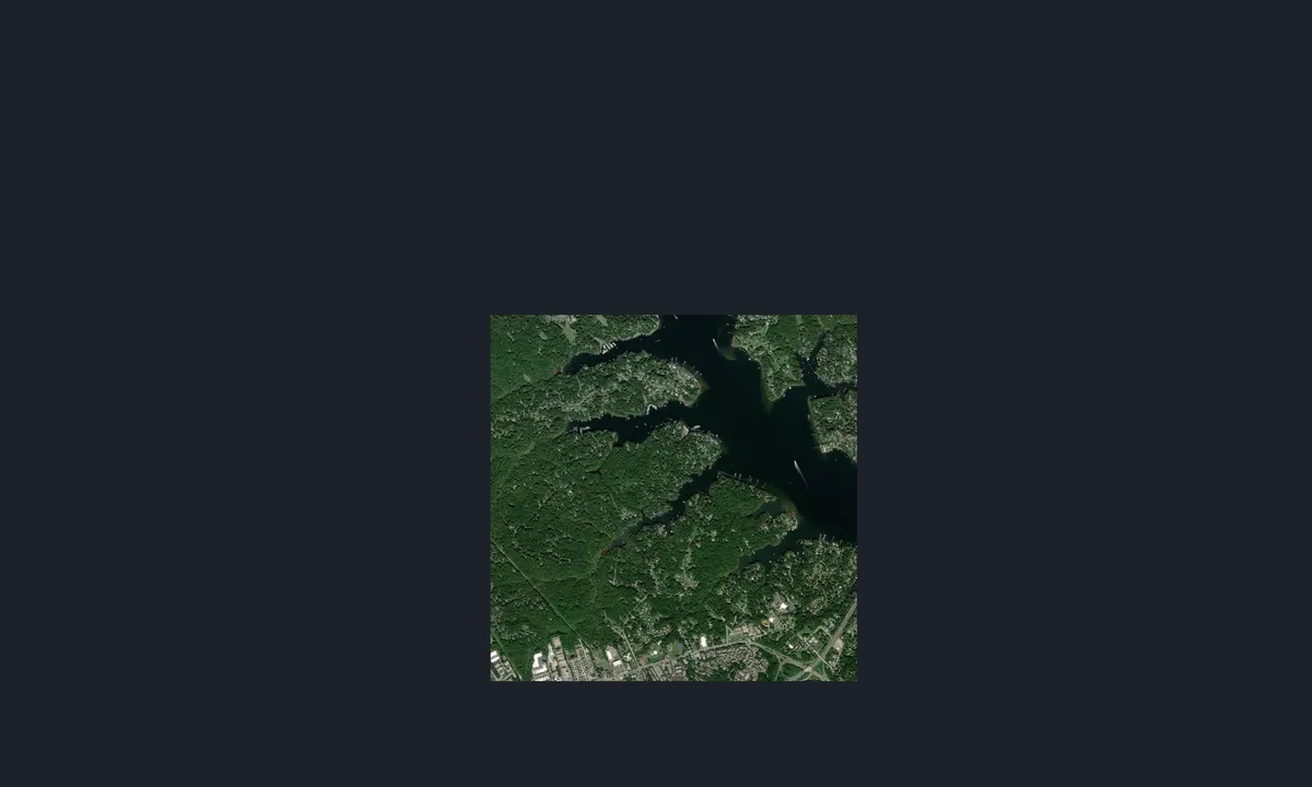 Flyfoto av Clements Creek - Navy Mooring