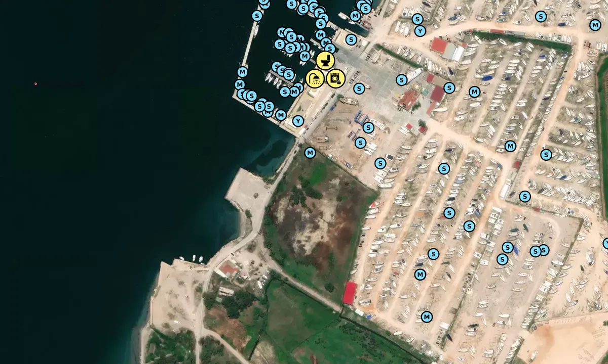 Satelite image of Cleopatra Marina