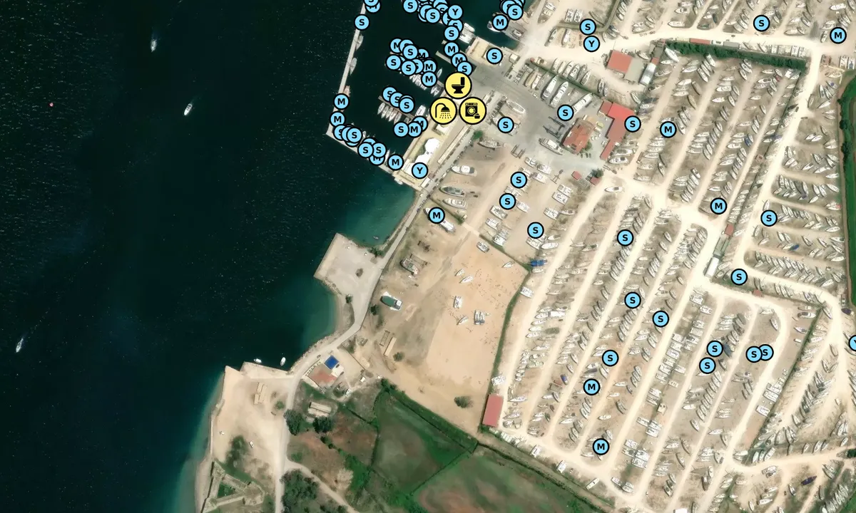 Satelite image of Cleopatra Marina
