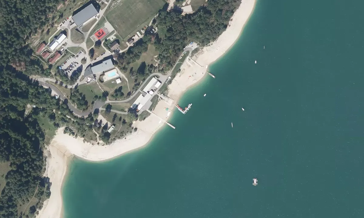 Satelite image of Club de voile vouglans