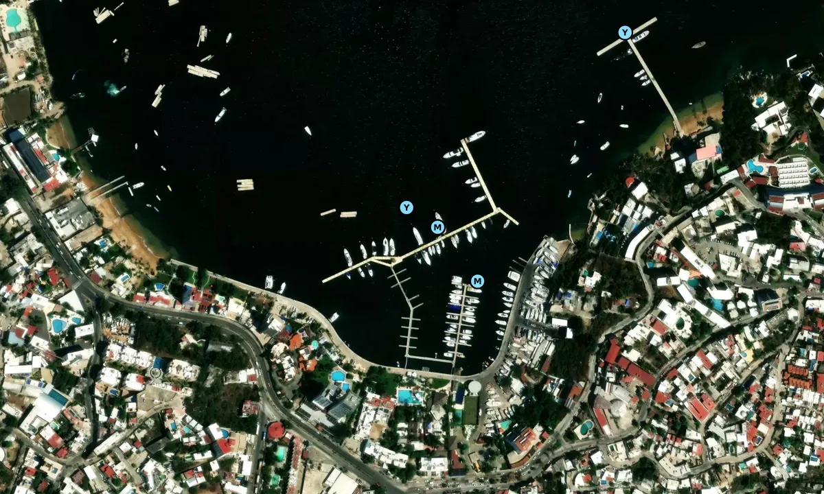 Satelite image of Club de Yachts de Acapulco