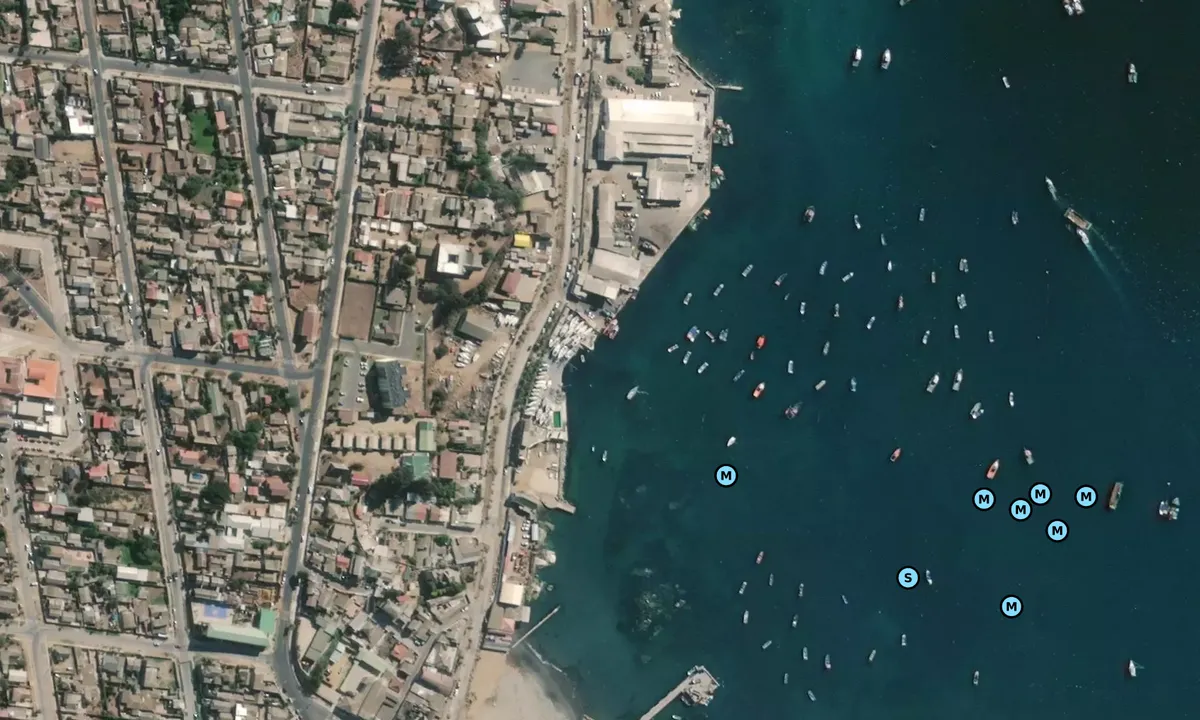 Satelite image of Club de Yates de Quintero
