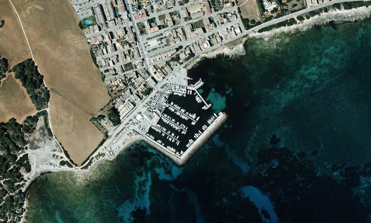 Flyfoto av Club Nautic S'Estanyol