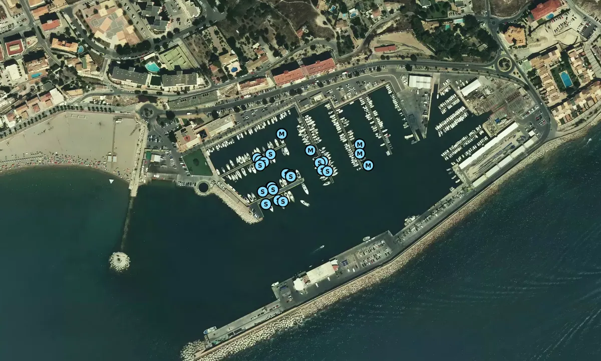 Satelite image of Club Nautico La Villajoyosa