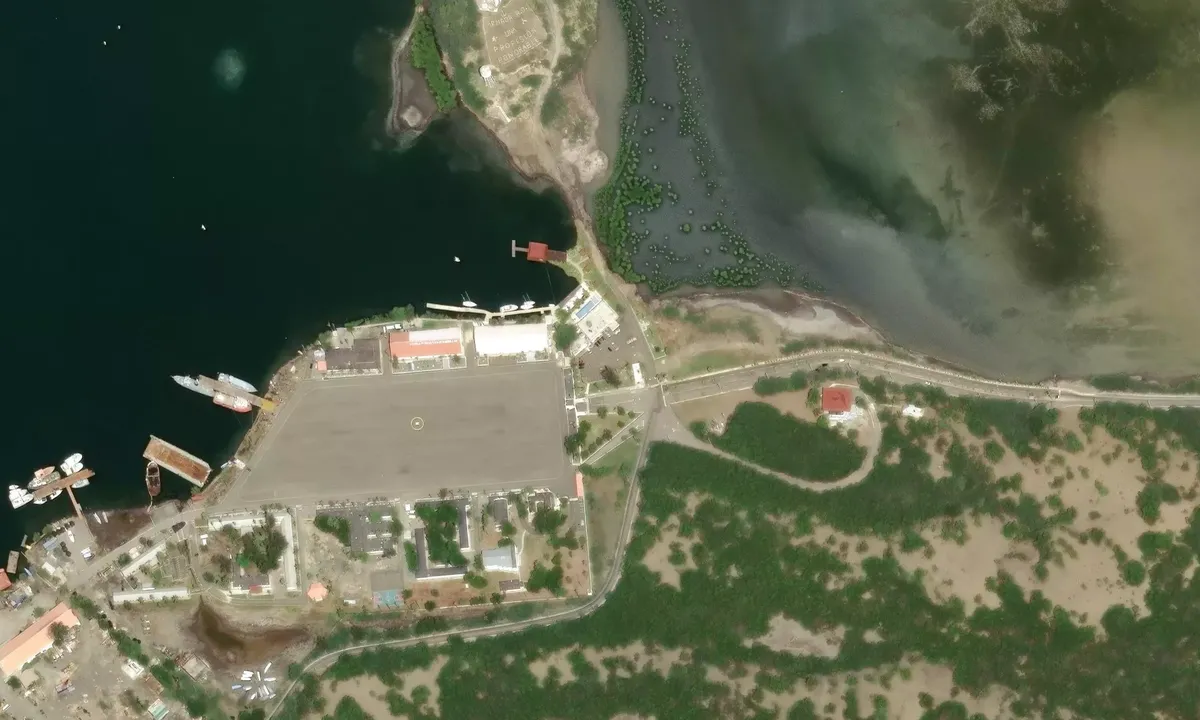 Satelite image of Club Nautico las calderas