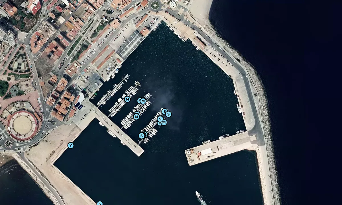 Satelite image of Club Nautico Vinaros